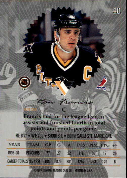 1996-97 Donruss Elite - #99 Viacheslav Fetisov