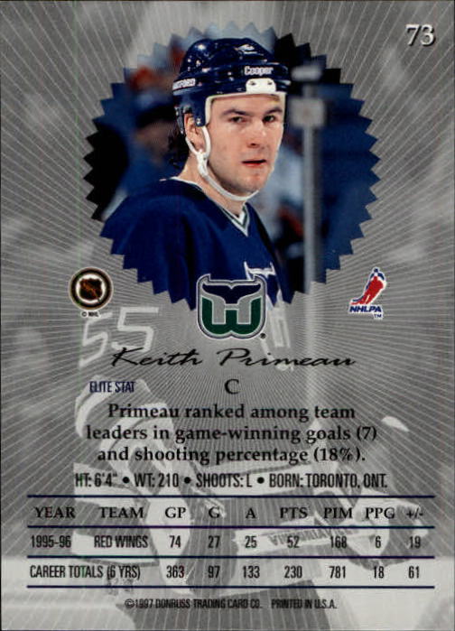 1996-97 Donruss Elite - #99 Viacheslav Fetisov