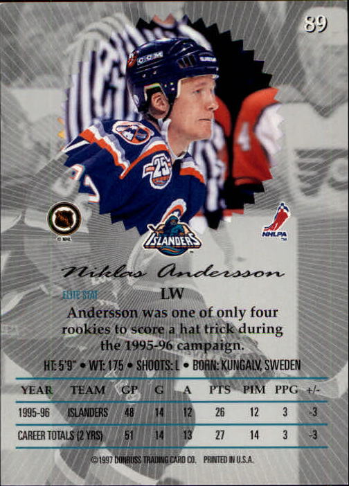 1996-97 Donruss Elite - #99 Viacheslav Fetisov