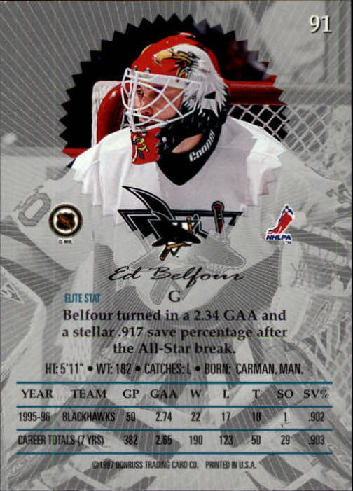 1996-97 Donruss Elite - #99 Viacheslav Fetisov