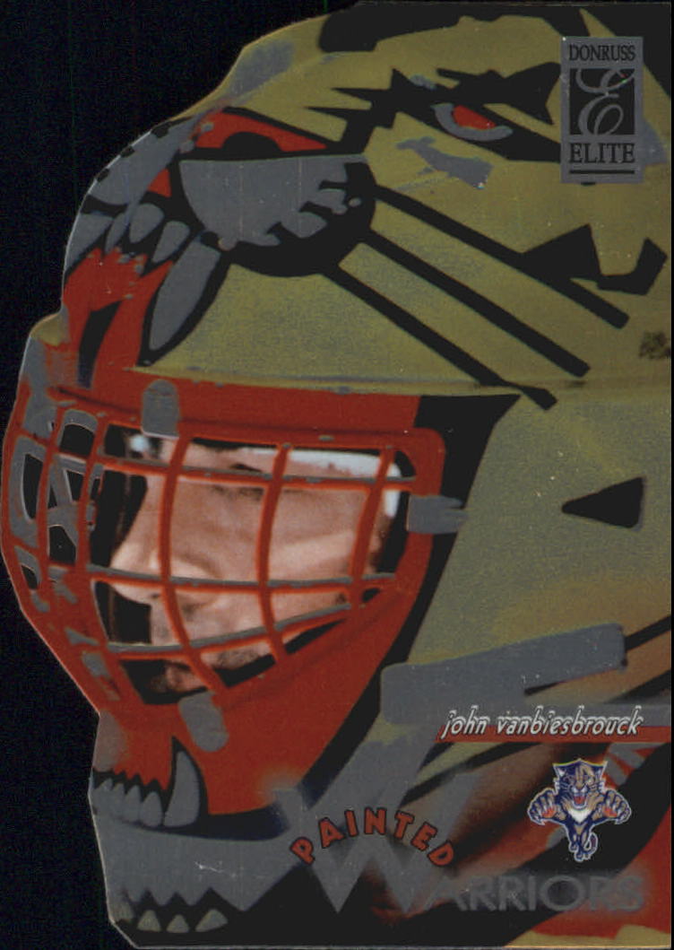 1996-97 Donruss Elite Painted Warriors #4 John Vanbiesbrouck