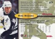 1996-97 Fleer #27 Mike Modano back image
