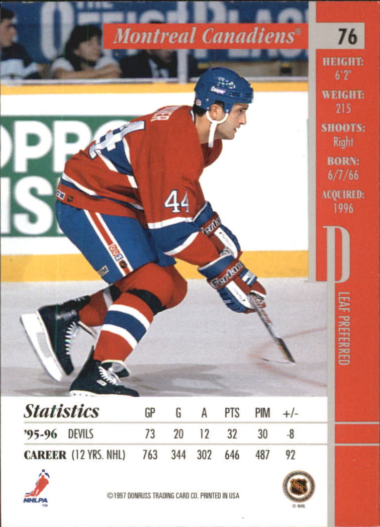 B3429- 1996-97 Blatt Bevorzugt Hk #S 1-150 + Einsätze -du Pick- 15 + Kostenlose - Bild 133 von 297