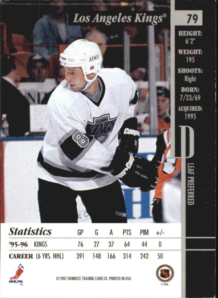 B3429- 1996-97 Blatt Bevorzugt Hk #S 1-150 + Einsätze -du Pick- 15 + Kostenlose - Bild 137 von 297