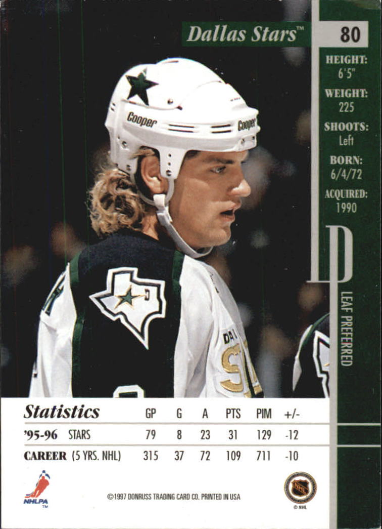 B3429- 1996-97 Blatt Bevorzugt Hk #S 1-150 + Einsätze -du Pick- 15 + Kostenlose - Bild 139 von 297