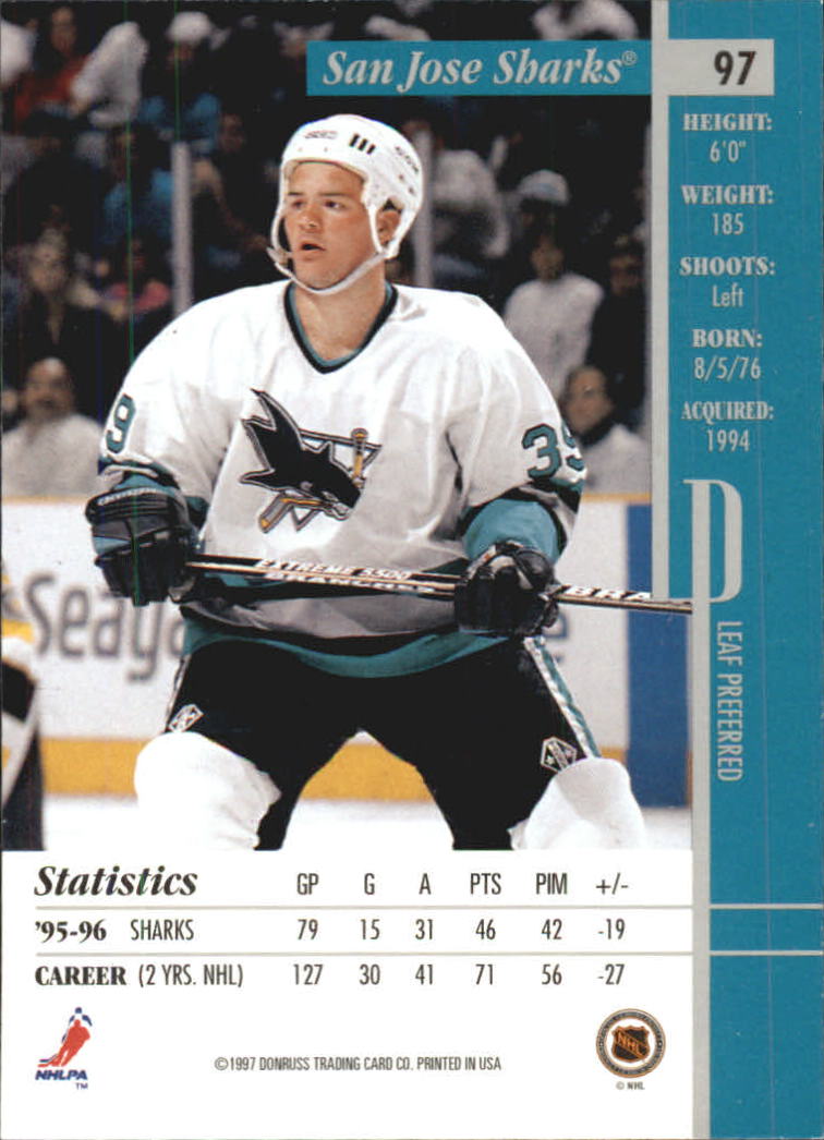 B3429- 1996-97 Blatt Bevorzugt Hk #S 1-150 + Einsätze -du Pick- 15 + Kostenlose - Bild 169 von 297