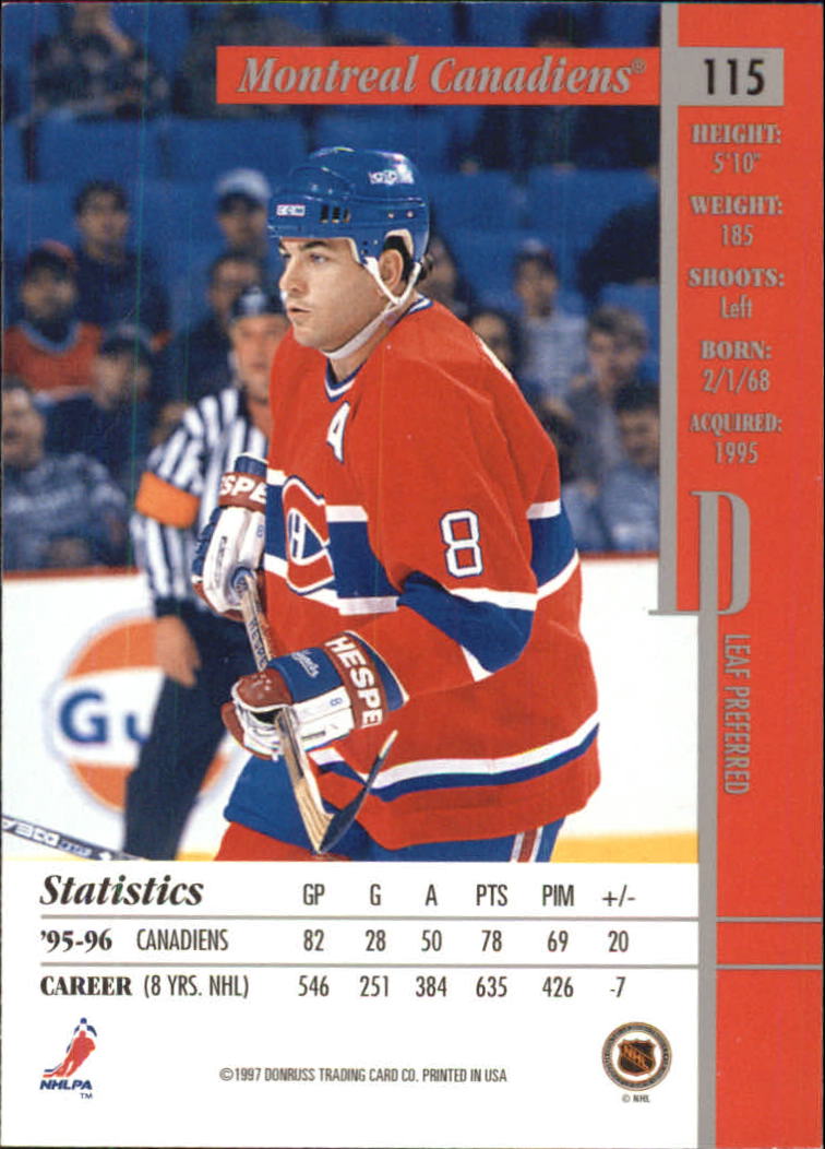 B3429- 1996-97 Blatt Bevorzugt Hk #S 1-150 + Einsätze -du Pick- 15 + Kostenlose - Bild 195 von 297