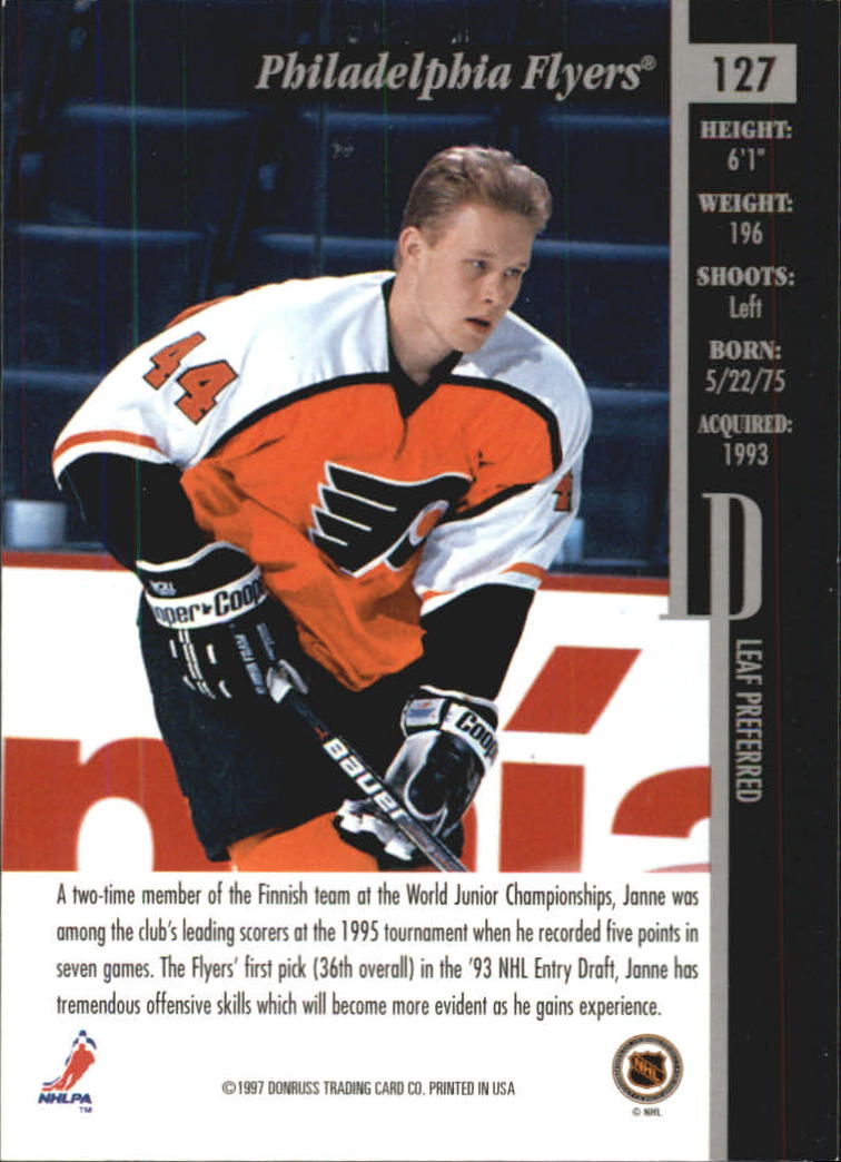 B3429- 1996-97 Blatt Bevorzugt Hk #S 1-150 + Einsätze -du Pick- 15 + Kostenlose - Bild 215 von 297