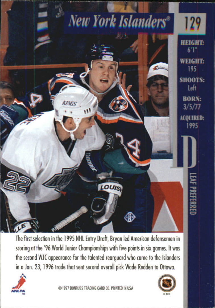 B3429- 1996-97 Blatt Bevorzugt Hk #S 1-150 + Einsätze -du Pick- 15 + Kostenlose - Bild 219 von 297