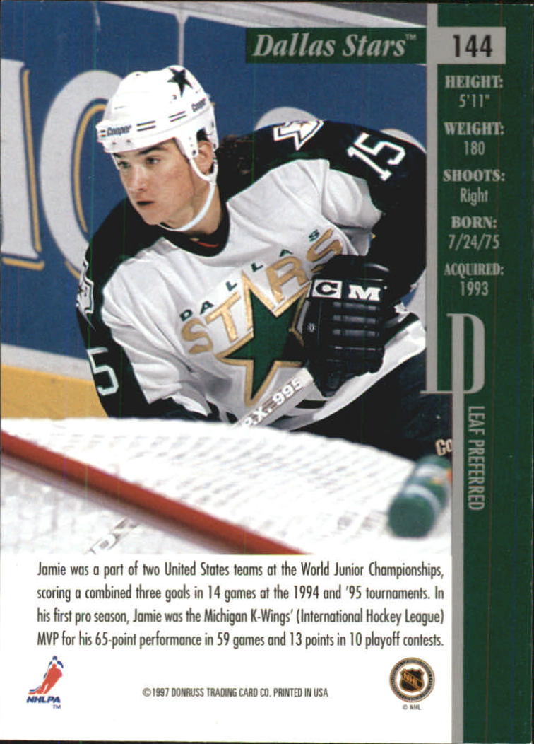 B3429- 1996-97 Blatt Bevorzugt Hk #S 1-150 + Einsätze -du Pick- 15 + Kostenlose - Bild 247 von 297