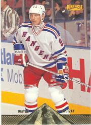 96-97 Pinnacle Select Cert. Card # 4 WAYNE GRETZKY NY RANGERS EXCEPTIONAL!!