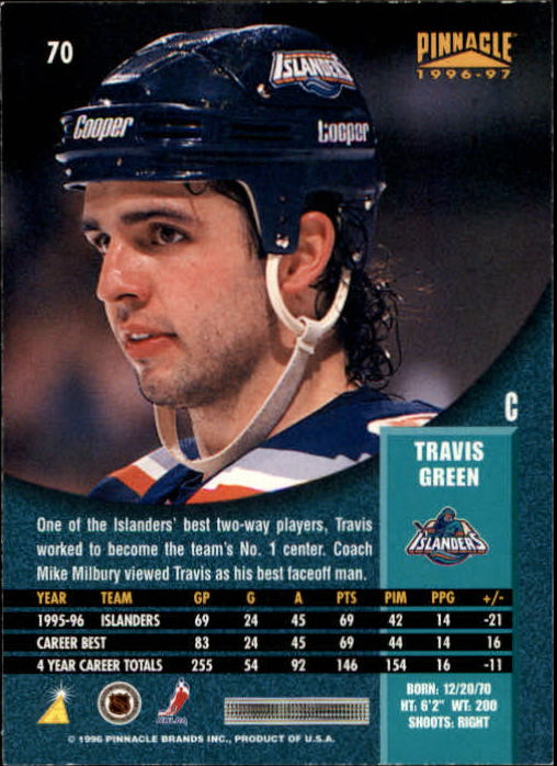 B5057- 1996-97 Pinnacle Hockey #s 1-250 +Inserts -You Pick- 15+ FREE US SHIP - Picture 115 of 453