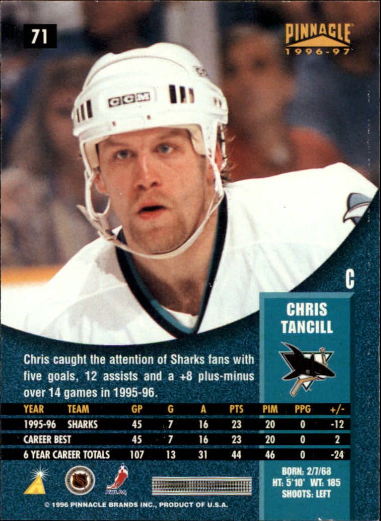 B5057- 1996-97 Pinnacle Hockey #s 1-250 +Inserts -You Pick- 15+ FREE US SHIP - Picture 117 of 453