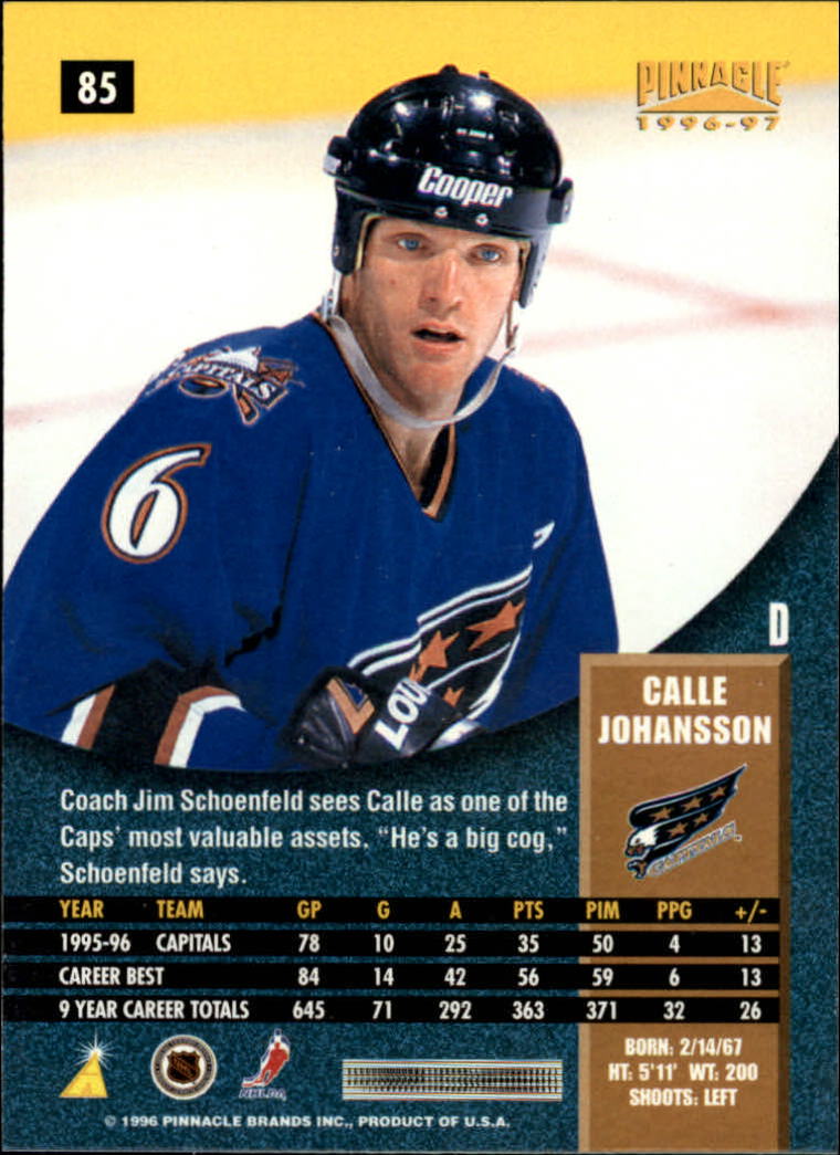 B5057- 1996-97 Pinnacle Hockey #s 1-250 +Inserts -You Pick- 15+ FREE US SHIP - Picture 145 of 453