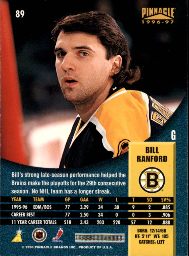 B5057- 1996-97 Pinnacle Hockey #s 1-250 +Inserts -You Pick- 15+ FREE US SHIP - Picture 151 of 453