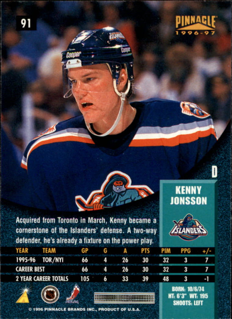 B5057- 1996-97 Pinnacle Hockey #s 1-250 +Inserts -You Pick- 15+ FREE US SHIP - Picture 155 of 453