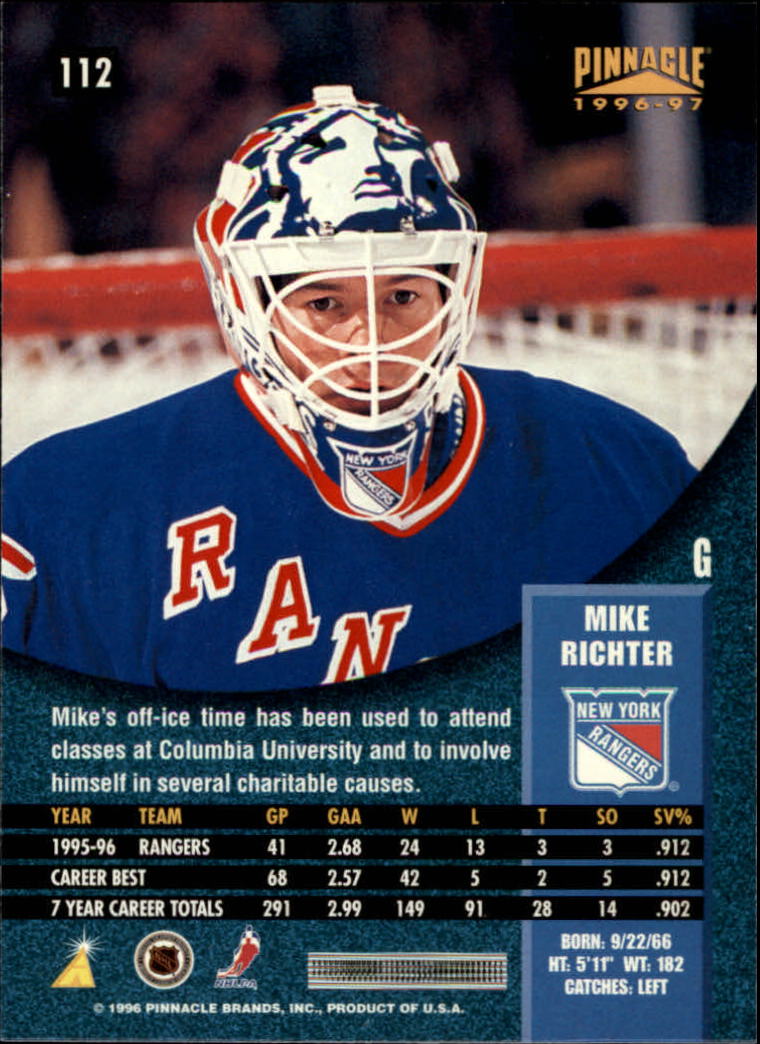 B5057- 1996-97 Pinnacle Hockey #s 1-250 +Inserts -You Pick- 15+ FREE US SHIP - Picture 189 of 453