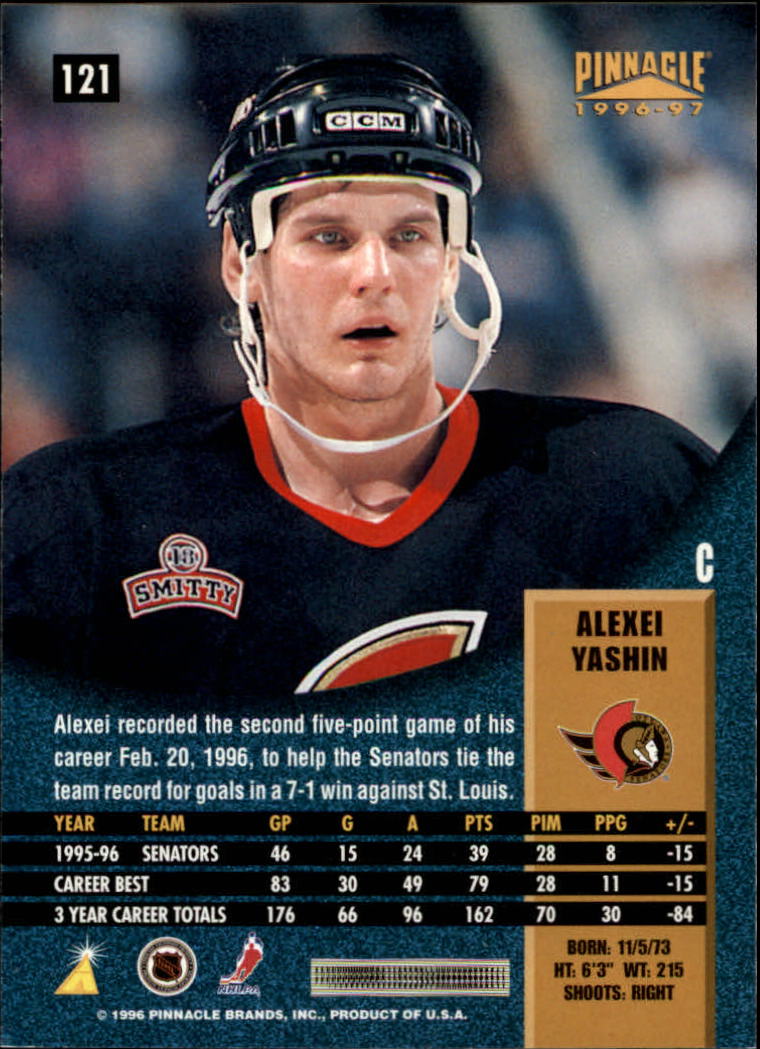 B5057- 1996-97 Pinnacle Hockey #s 1-250 +Inserts -You Pick- 15+ FREE US SHIP - Picture 207 of 453