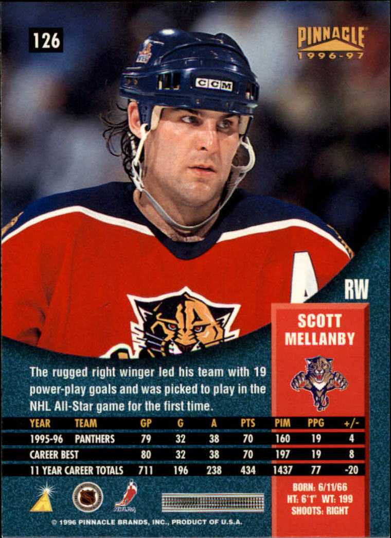 B5057- 1996-97 Pinnacle Hockey #s 1-250 +Inserts -You Pick- 15+ FREE US SHIP - Picture 217 of 453