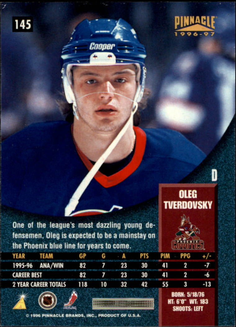 B5057- 1996-97 Pinnacle Hockey #s 1-250 +Inserts -You Pick- 15+ FREE US SHIP - Picture 251 of 453