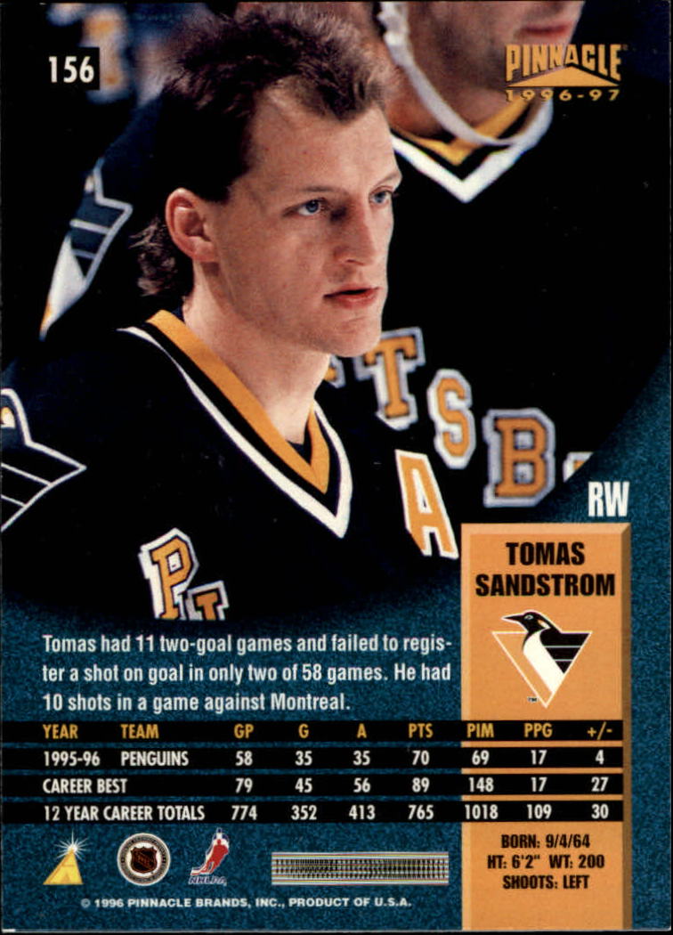 B5057- 1996-97 Pinnacle Hockey #s 1-250 +Inserts -You Pick- 15+ FREE US SHIP - Picture 273 of 453