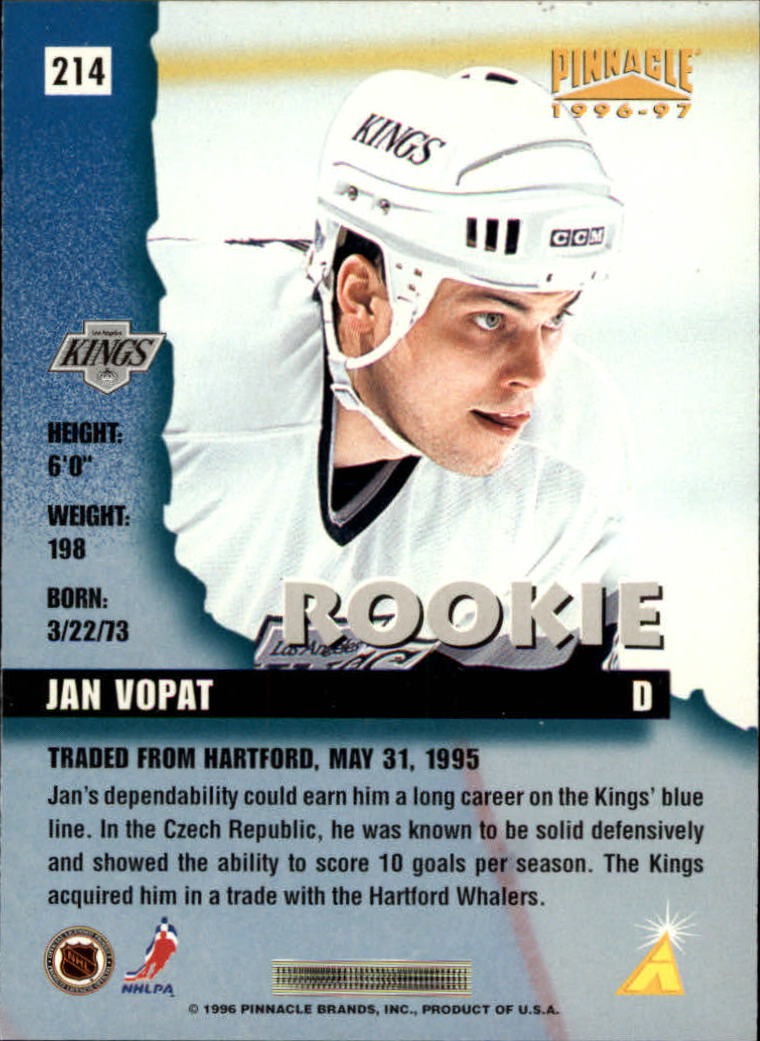 B5057- 1996-97 Pinnacle Hockey #s 1-250 +Inserts -You Pick- 15+ FREE US SHIP - Picture 379 of 453