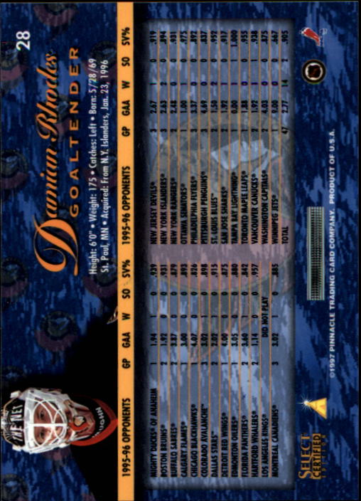 B3364- 1996-97 Wählen Sie Certified Hk Karte #S 1-120 -du Pick- 15 + Kostenlose - Bild 43 von 231