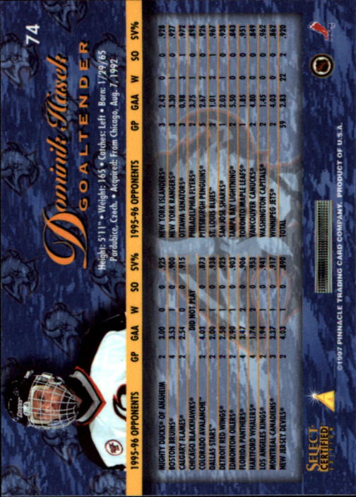 B3364- 1996-97 Wählen Sie Certified Hk Karte #S 1-120 -du Pick- 15 + Kostenlose - Bild 129 von 231