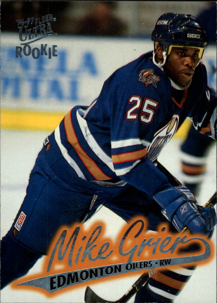 1996-97 Ultra #58 Mike Grier RC