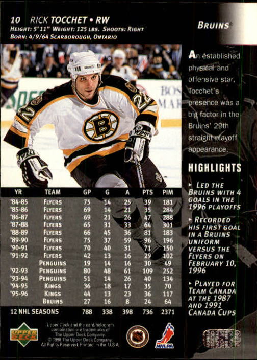 B3482- 1996-97 Upper Deck Hk Cards 1-250 +Rookies -You Pick- 15+ FREE US SHIP - Bild 21 von 499