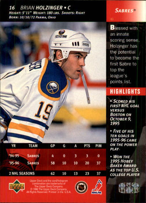 B3482- 1996-97 Upper Deck Hk Cards 1-250 +Rookies -You Pick- 15+ FREE US SHIP - Bild 33 von 499