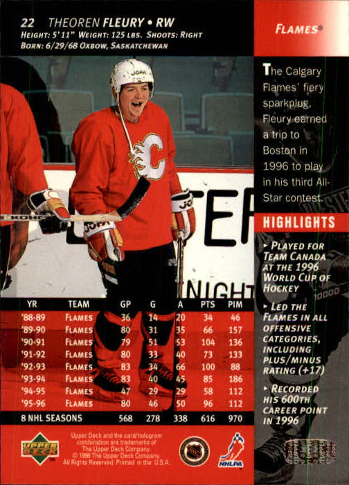 B3482- 1996-97 Upper Deck Hk Cards 1-250 +Rookies -You Pick- 15+ FREE US SHIP - Bild 45 von 499