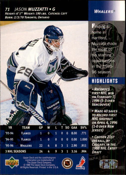B3482- 1996-97 Upper Deck Hk Cards 1-250 +Rookies -You Pick- 15+ FREE US SHIP - Bild 143 von 499