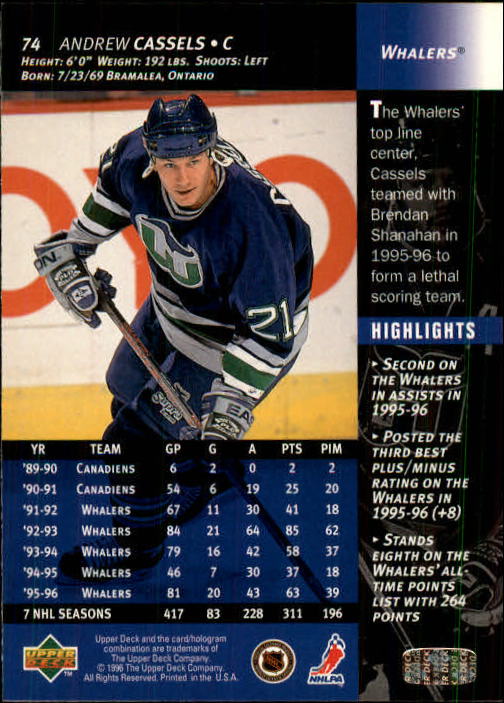 B3482- 1996-97 Upper Deck Hk Cards 1-250 +Rookies -You Pick- 15+ FREE US SHIP - Bild 149 von 499