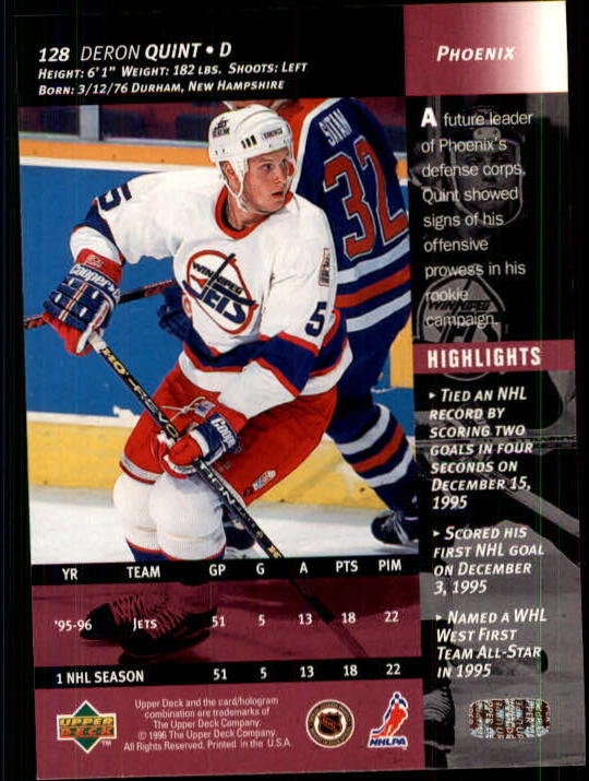 B3482- 1996-97 Upper Deck Hk Cards 1-250 +Rookies -You Pick- 15+ FREE US SHIP - Bild 255 von 499