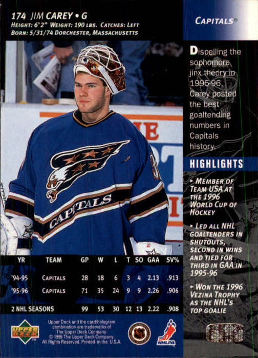 B3482- 1996-97 Upper Deck Hk Cards 1-250 +Rookies -You Pick- 15+ FREE US SHIP - Bild 347 von 499