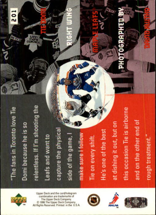 B3482- 1996-97 Upper Deck Hk Cards 1-250 +Rookies -You Pick- 15+ FREE US SHIP - Bild 401 von 499