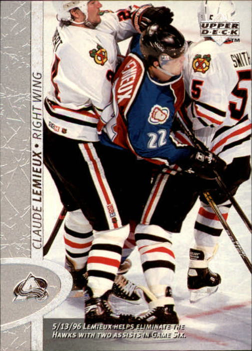 B3482- 1996-97 Upper Deck Hk Cards 1-250 +Rookies -You Pick- 15+ FREE US SHIP - Bild 484 von 499