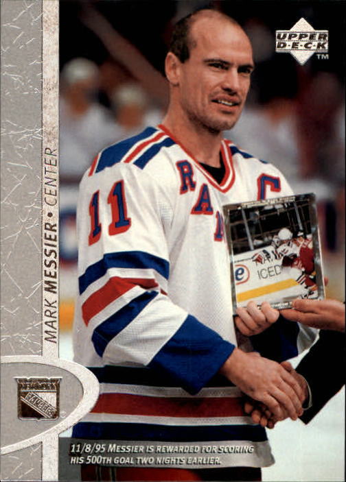 1996 Mark Messier New York Rangers Starting Lineup