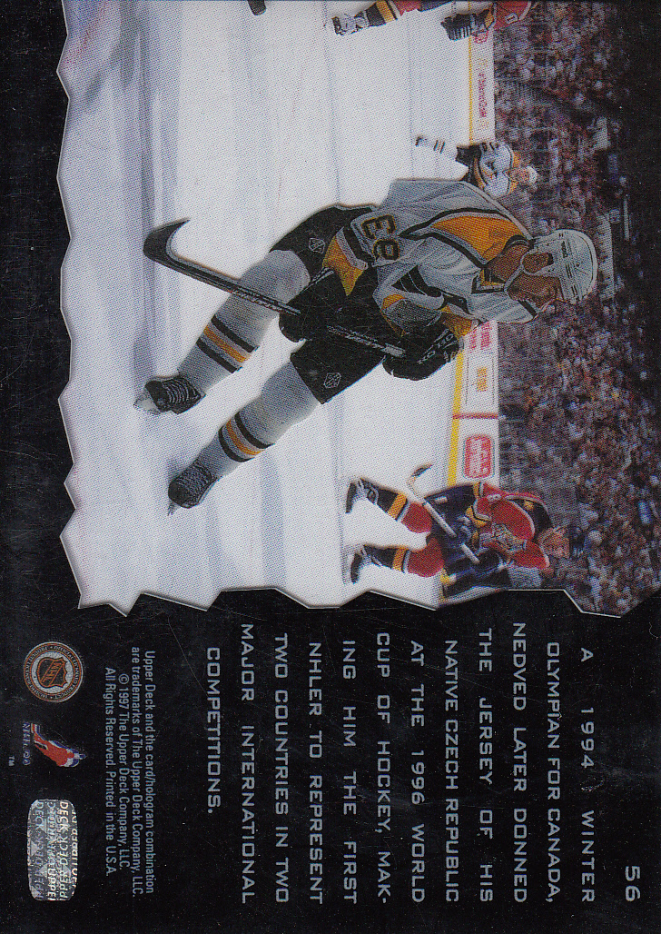 1996-97 Upper Deck Ice #56 Petr Nedved back image