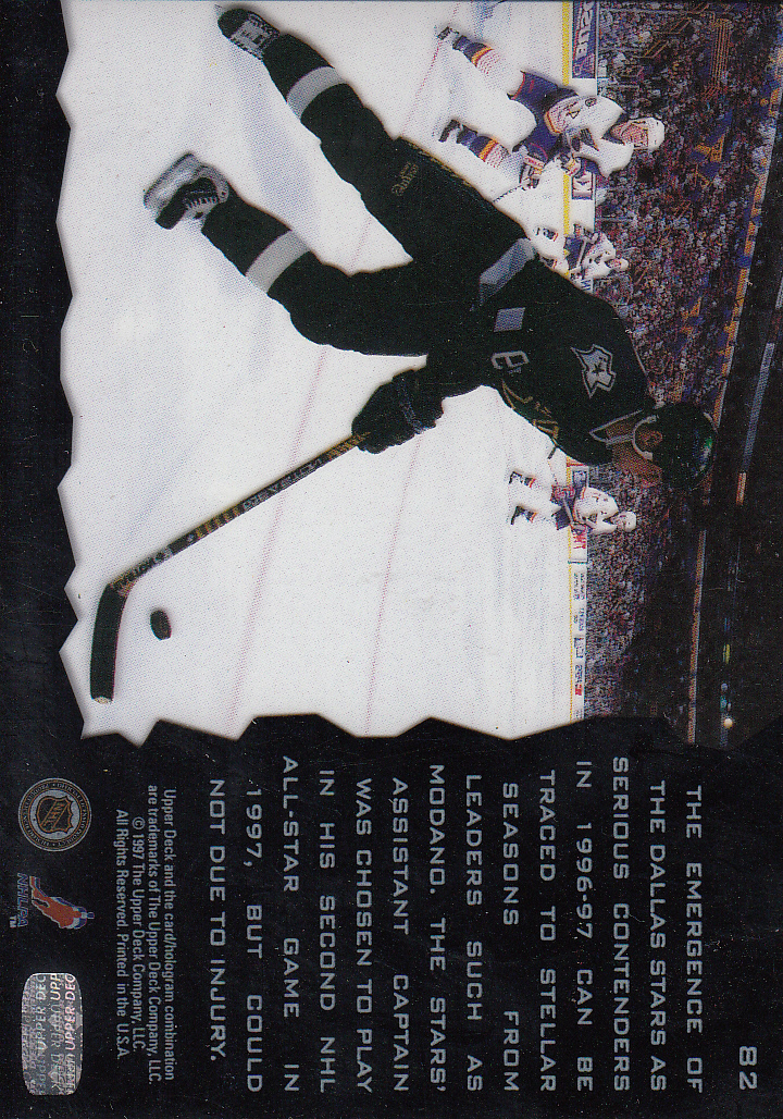 1996-97 Upper Deck Ice #82 Mike Modano back image