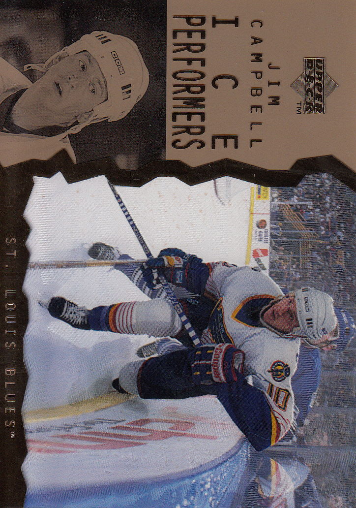 1996-97 Upper Deck Ice Acetate Parallel #64 Jim Campbell