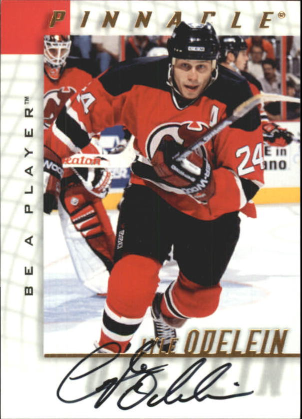 1997-98 Be A Player Autographs #17 Lyle Odelein