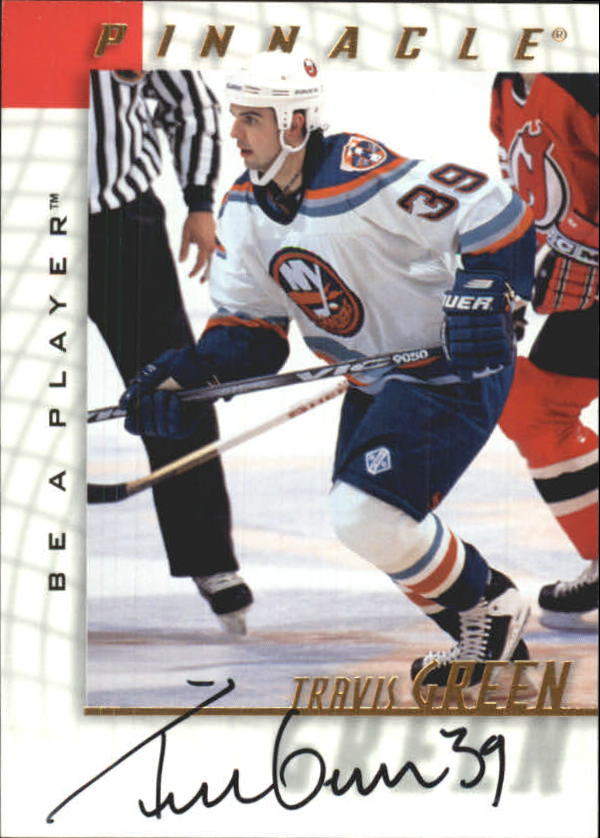 1997-98 Be A Player Autographs #63 Travis Green