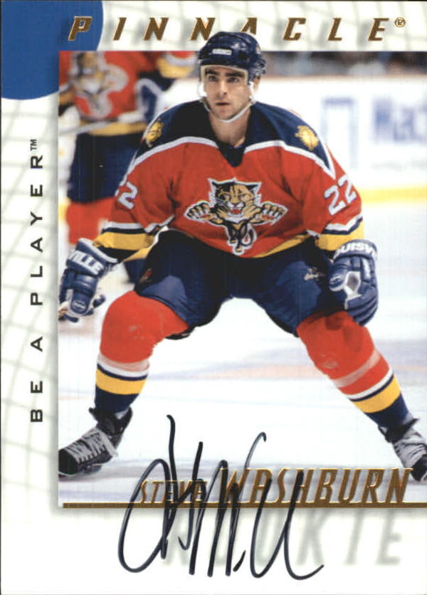 1997-98 Be A Player Autographs #139 Steve Washburn