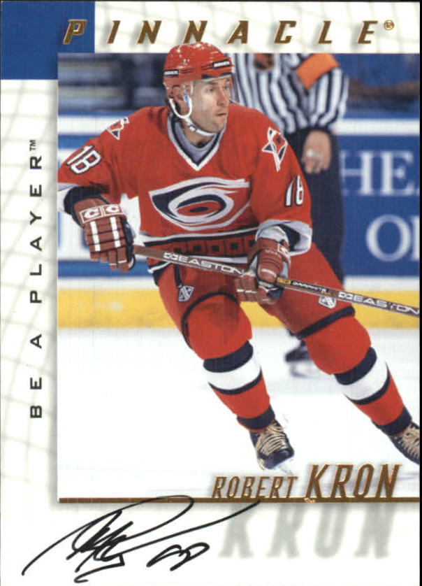 1997-98 Be A Player Autographs #140 Robert Kron