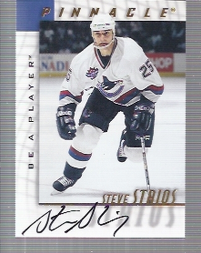 1997-98 Be A Player Autographs #161 Steve Staios