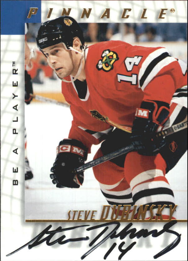 1997-98 Be A Player Autographs #166 Steve Dubinsky
