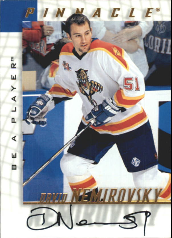 1997-98 Be A Player Autographs #167 David Nemirovsky