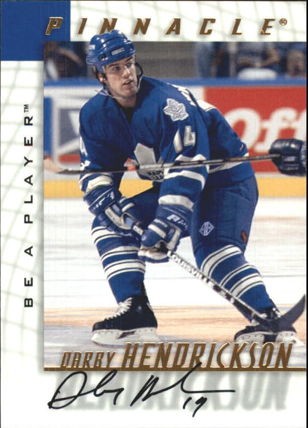 1997-98 Be A Player Autographs #178 Darby Hendrickson